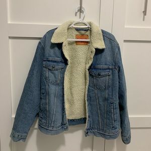 Levi’s lined denim jacket- vintage
